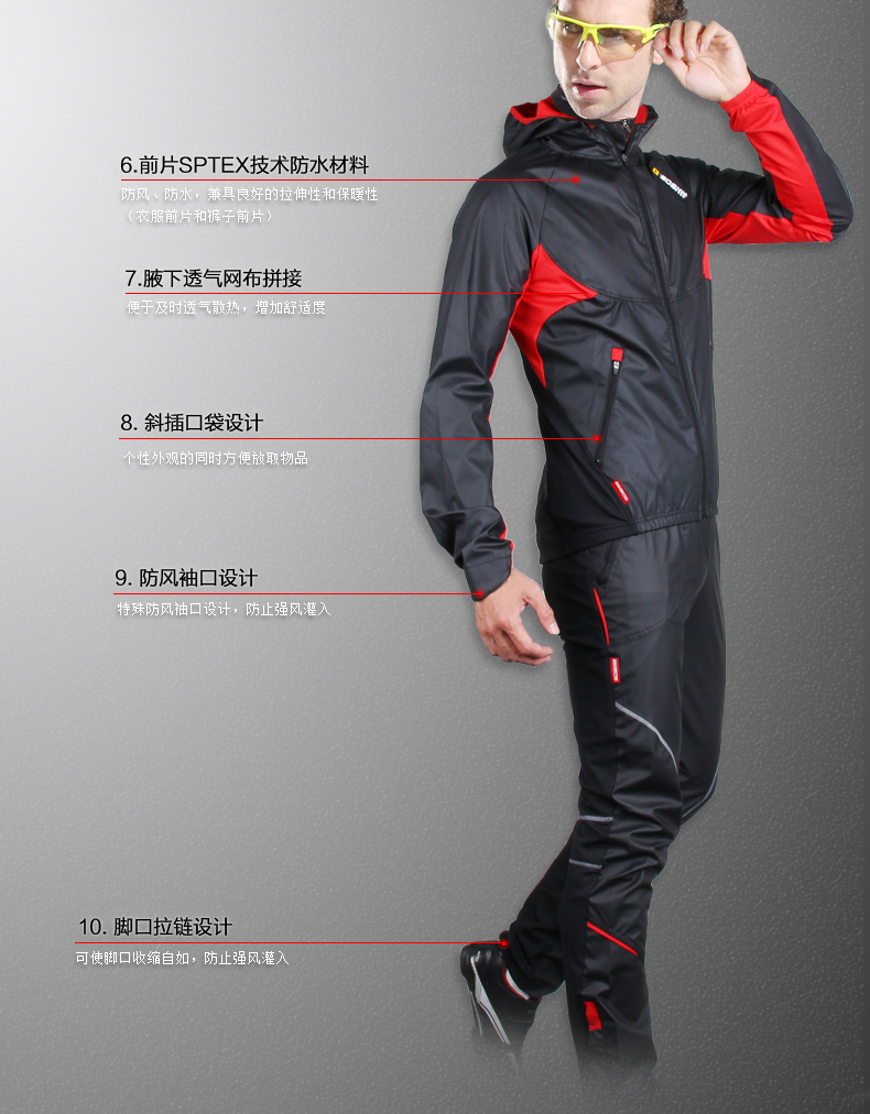 Tenue de cyclisme homme LANCE SOBIKE - Ref 2232023 Image 9