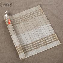 Day Style Tea Art Handmade Table Flag Tea Mat tea mat Sesame Tea Bumph Tea Buddhongfu Tea Daub Accessories Tea Towels