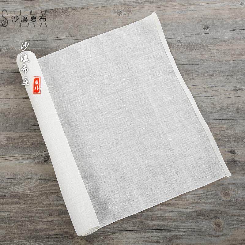Fine and soft pure summer cloth pure hemp lacquer art tire handmade linen background wall decoration diy fabric fabric