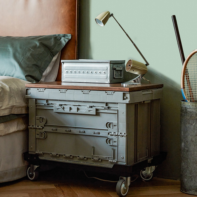 Frost Mountain Folding Containing Box Mobile Nursery Large Capacity Home Clothing Finishing Outdoor Camping On-board containing box