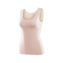 Thermal underwear womens vest heating self-marking autumn and winter thin plus velvet inner wear silk base shirt top