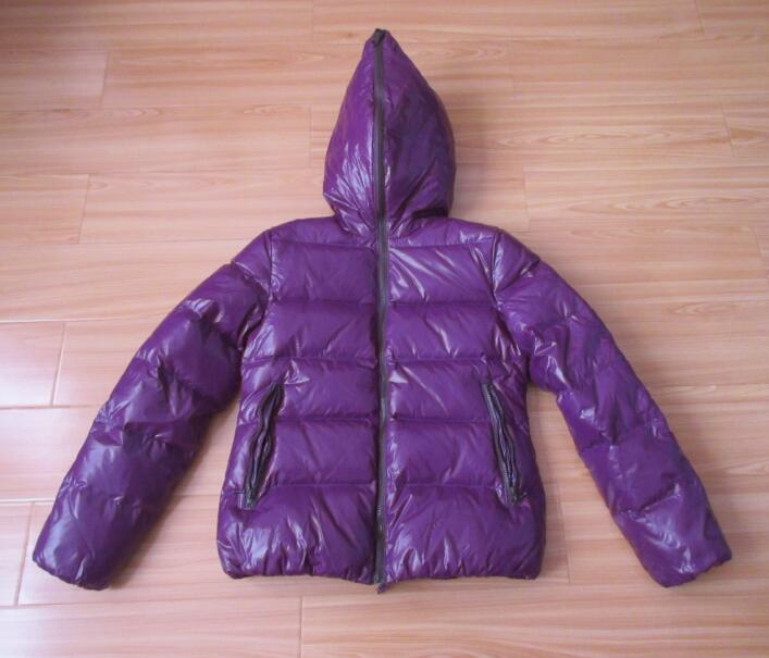 Limited Purple Plume Duvet Italian Famous Pint Cap White Goose Down Soft Comfort Goddess Down Clothing