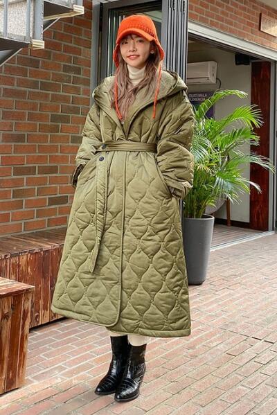 Emperor shop Korea direct mail stylenanda fashion women's new warm cotton clothes