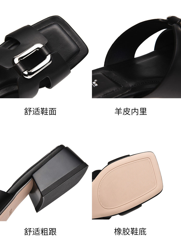 Golden Monkey Women's Shoes Summer Fashion Trend Soft Sole Breathable and Comfortable Thick Sole Women's Sandals Slippers