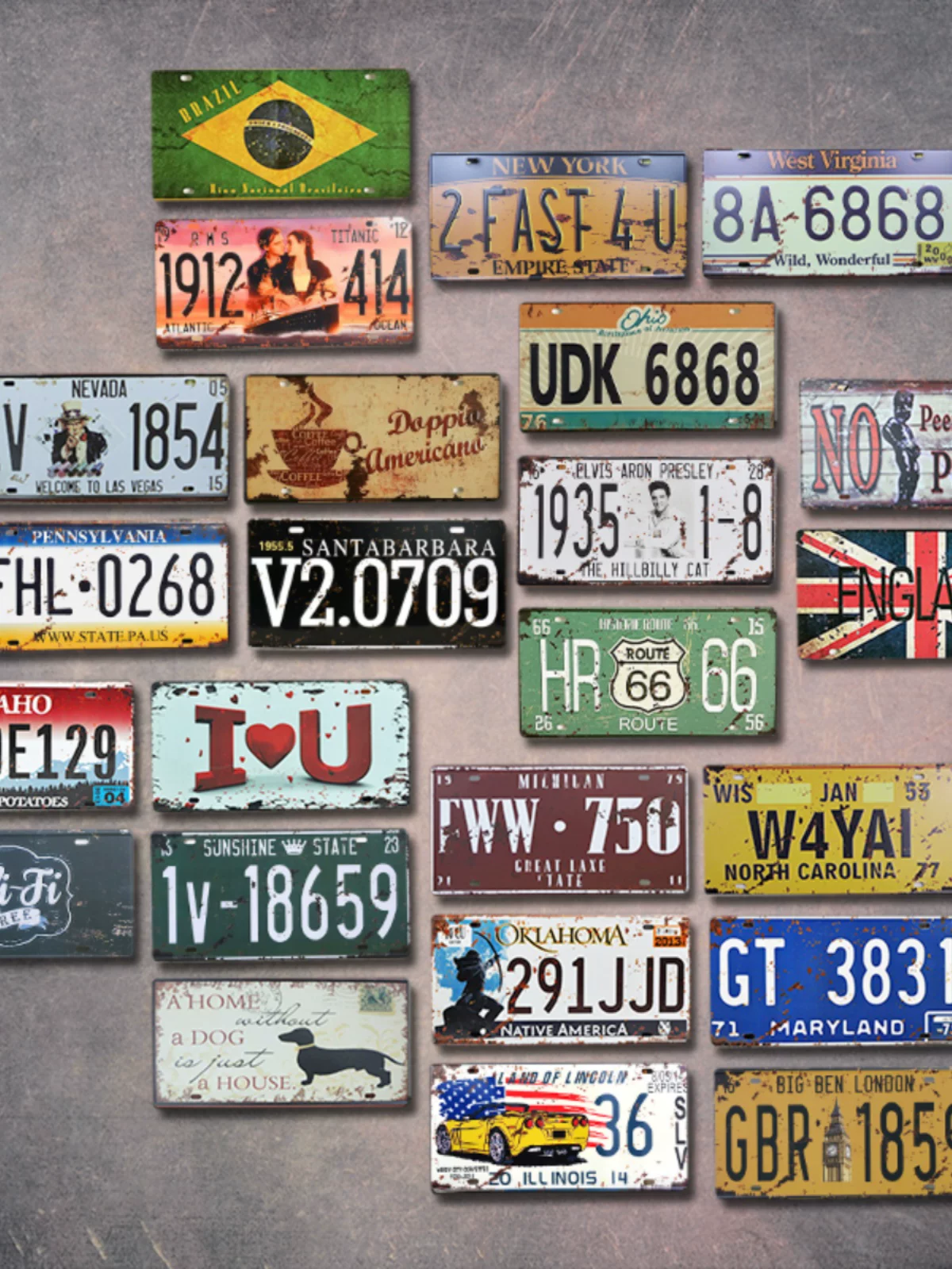 Ретро украшения для стрижки, креативный кулон
