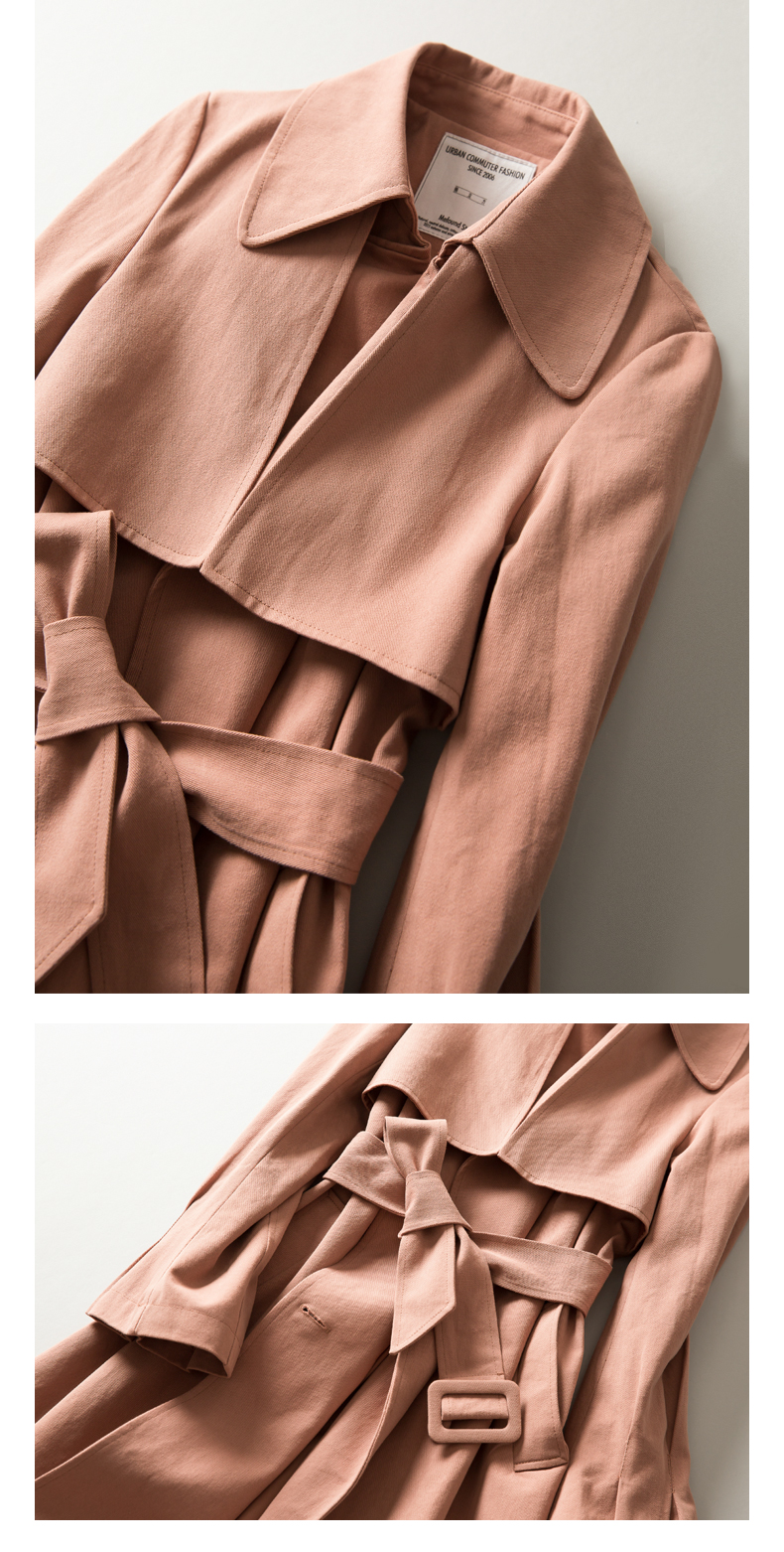 Trench pour femme MEFOUND    en Coton - Ref 3227397 Image 29