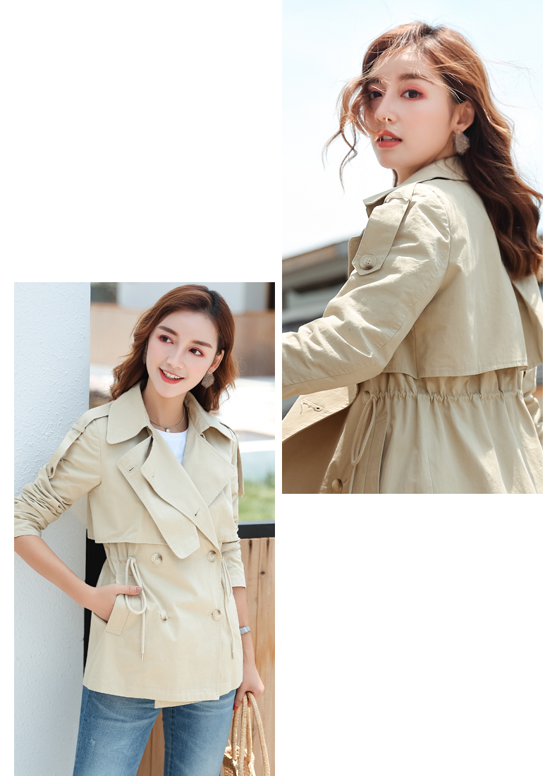Trench pour femme MEFOUND    en Coton en Coton - Ref 3227086 Image 9