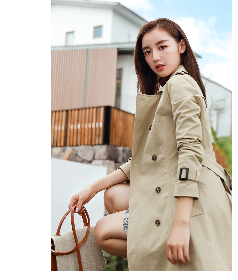 Trench pour femme MEFOUND    en Coton en Coton - Ref 3227154 Image 19