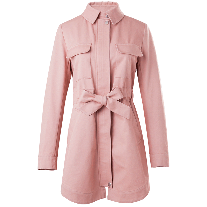 Trench pour femme MEFOUND    en Coton en Coton - Ref 3226148 Image 5