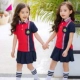 Quần áo sân vườn mẫu giáo ba quán bar nam xuân hè phục vụ lớp thể thao họp quần áo tốt nghiệp đồng phục tiểu học nữ phù hợp với - Đồng phục trường học / tùy chỉnh thực hiện quần áo trẻ em xuất khẩu