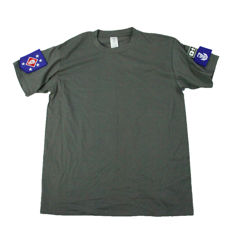 Rhino Rhinoceros Heliga Cement Grey NSWDG Army fan short sleeve T-shirt cotton seal T-shirt 6 Team short sleeves Dable Arm Stamp-Taobao