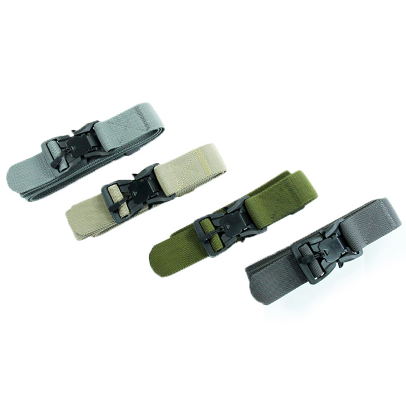 Rhino armor new magnetic buckle belt quick release tactical lightweight quick response 3 8CM nylon breathable
