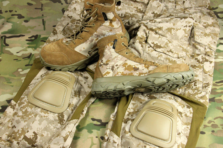 Bottes militaires pour homme - choc - Ref 1399146 Image 28