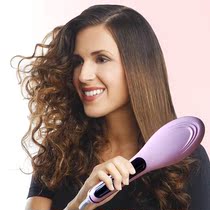 Straight hair comb artifact Ceramic rod does not hurt the power generation comb inner buckle curl electric splint negative ion mini