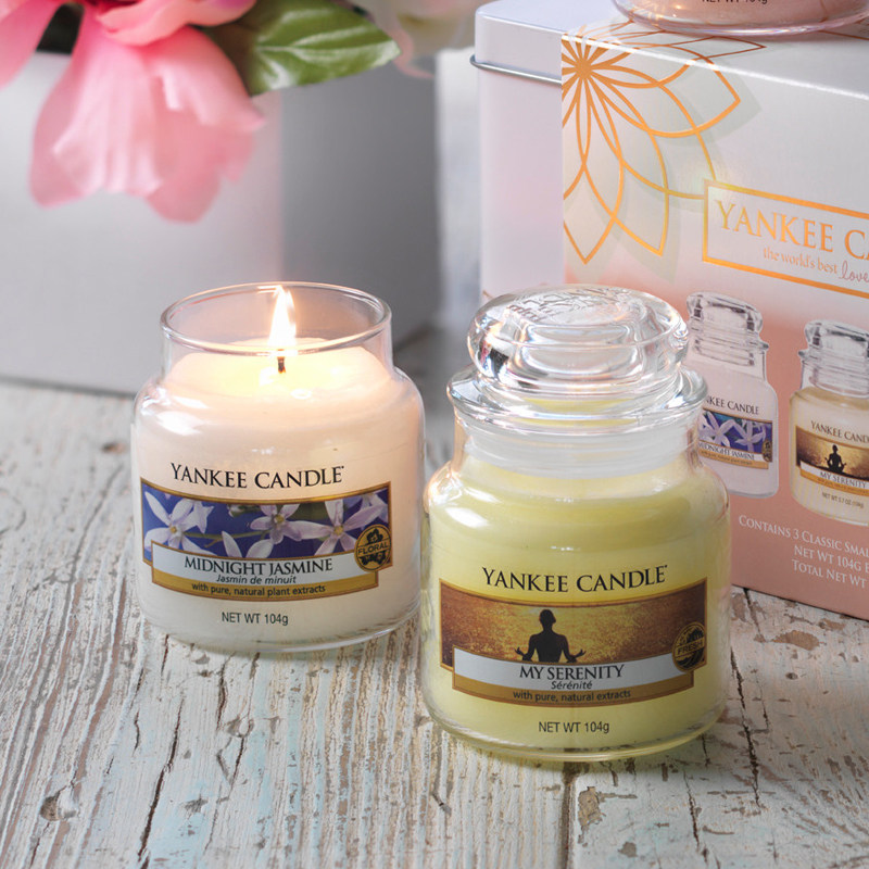 Yankee Candle Yankee Scented Candle Gift Box Bedroom Room Sleep Romantic fragrance Gift Small bottle cup