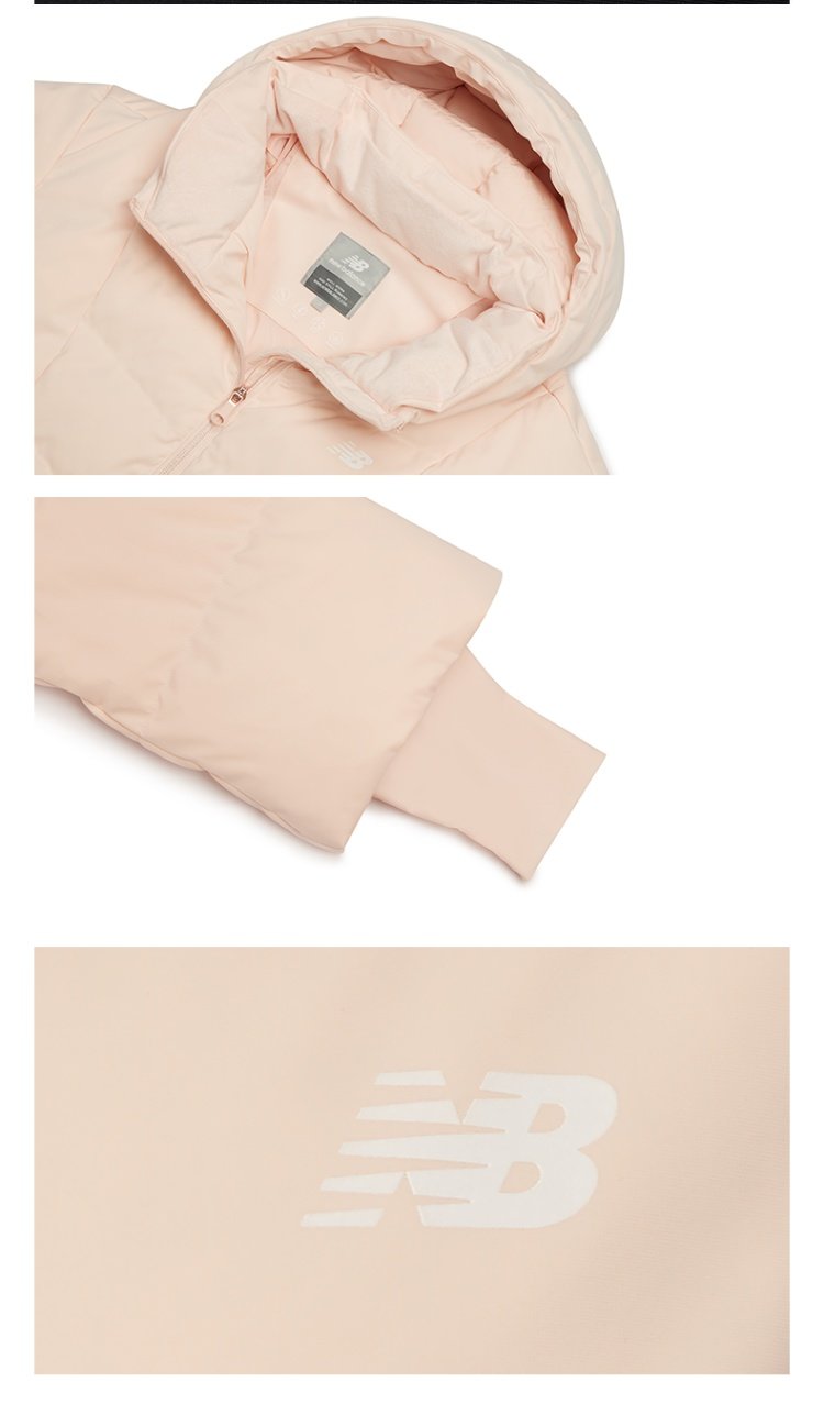 New Balance NB chính thức cho phụ nữ thể thao và giải trí xuống áo khoác ngắn NP846072 - Thể thao xuống áo khoác áo phao dáng dài hàn quốc