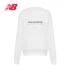 New Balance NB chính thức 2019 áo len nữ mới hàng đầu AWT91547 áo len trắng - Thể thao lông cừu / jumper sweater áo Thể thao lông cừu / jumper