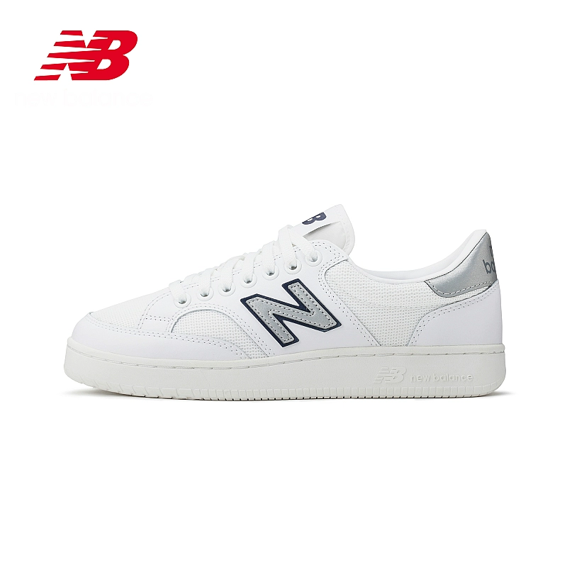 Trang web chính thức của New Balance 2020 Giày mới cho nam và nữ Pro Court series Giày trắng cổ điển - Dép / giày thường