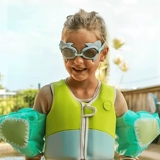 Мультяшная детская водонепроницаемая плавательная шапочка, силиконовая детская шапочка для плавания без запотевания стекол, очки для плавания, 3-9 лет
