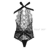 European and American Foreign Trade Original Spice Seduce Seductive Lace lace Emotional Night Conjoined Pyjamas Underwear Passion SM