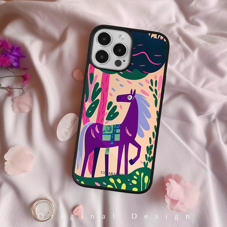 Dark Horse Illustration MagSafe – 16/15/14 Pro/Max/Plus iPhone Case
