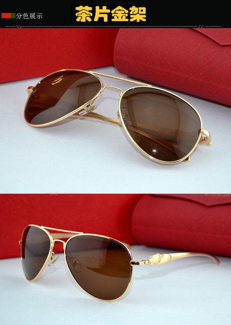 New Leopard head coated sunglasses polarized sunglasses aluminium magnesium toad quality sunglasses polarized classic