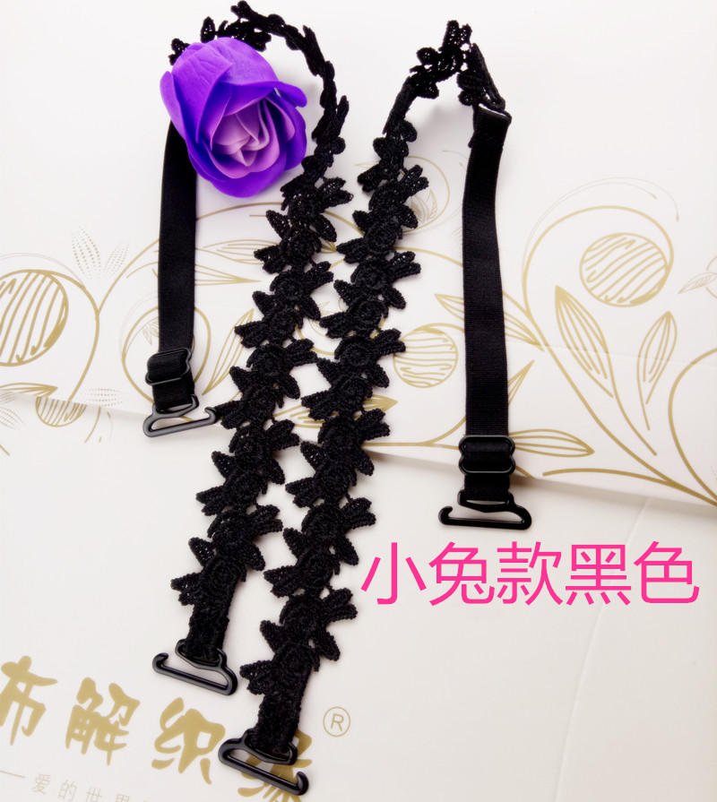 Hai nhận được một trăm đồ lót dây đai áo ngực với dây đeo vai đàn hồi trong suốt áo ngực ren không có dây đeo đồ lót quai áo trong suốt