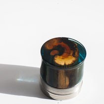 (WOWA original) Coffee pressure powder Solid Wood Resin Coffee Press Powder