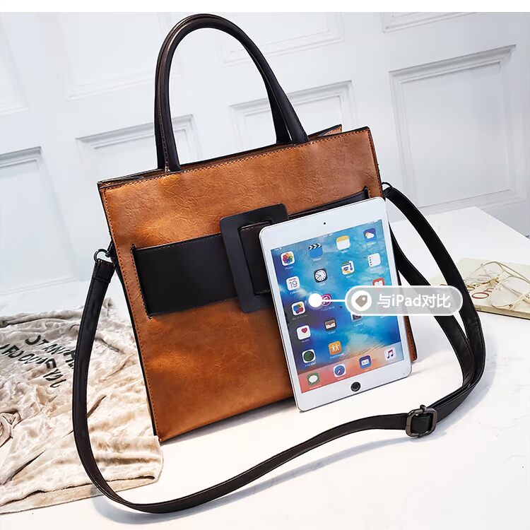 Thời trang thu đông nữ túi xách nữ 2018 làn sóng mới phiên bản Hàn Quốc hoang dã Messenger đơn giản dung lượng lớn túi đeo vai đơn túi xách đeo chéo nữ