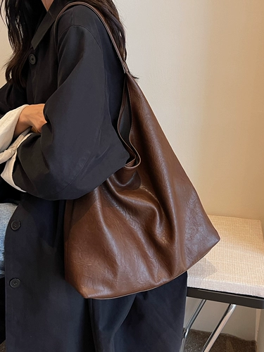 Демисезонная вместительная и большая сумка через плечо, сумка на одно плечо для отдыха, изысканный стиль