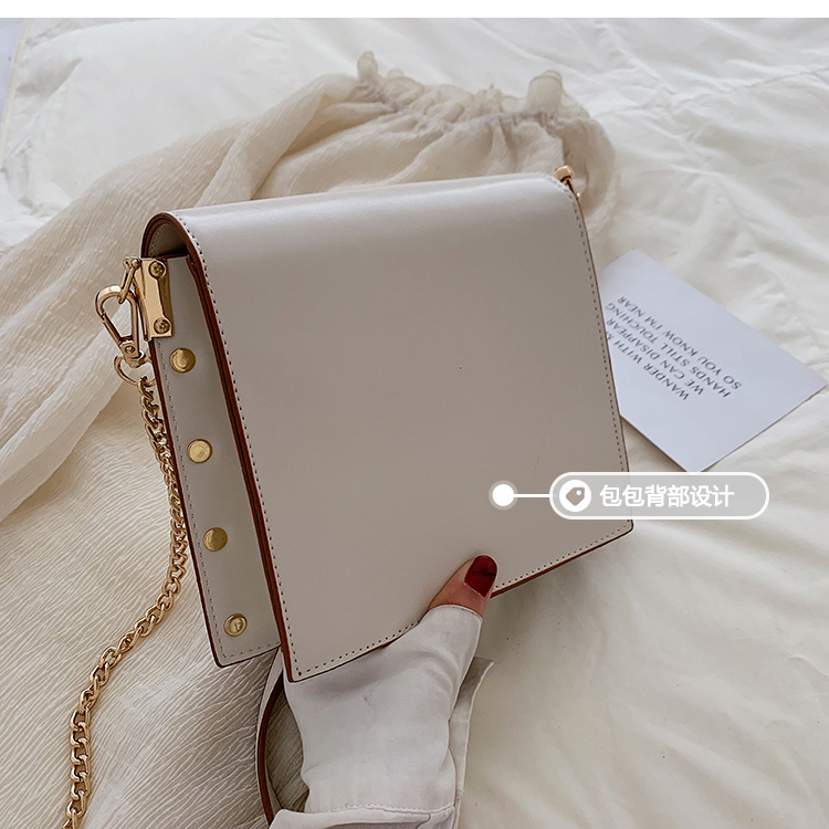 Retro port gió túi nhỏ nữ 2019 sóng mới Phiên bản Hàn Quốc của túi Messenger hoang dã chuỗi túi họa tiết thời trang túi vuông nhỏ - Túi xách nữ túi xách vascara