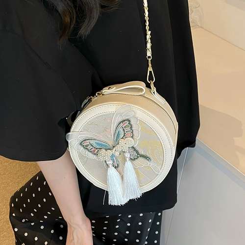 Модная универсальная небольшая сумка через плечо, с вышивкой