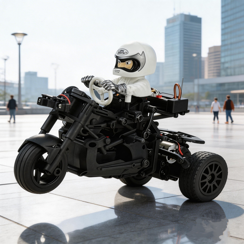 [Geekster] Professional Rc Remote Control Car, Three-Wheel Off-Road Climbing Competition Racing Car, 2026 New Model Drift Racing Car