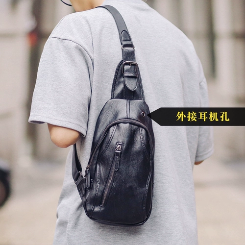 Сумка на одно плечо для отдыха, сумка через плечо, спортивный рюкзак, нагрудная сумка, в корейском стиле