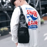 Сумка на одно плечо для отдыха, сумка через плечо, спортивный рюкзак, нагрудная сумка, в корейском стиле