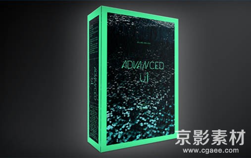 高科技交互点触游戏界面音效素材-Advanced UI