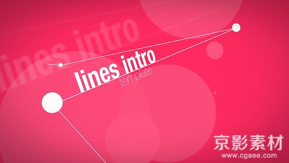 Apple Motion模板-Lines Intro-线条动画文字片头视频展示