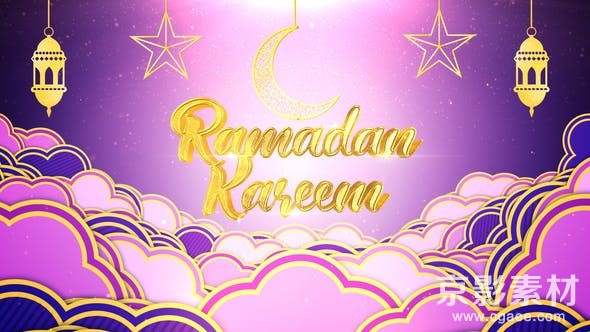 AE模板-阿拉伯风格片头 Ramadan Kareem Opener 26625050