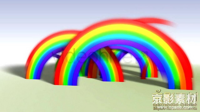 AE模板-彩虹logo标志展示片头 Rainbow Reveal