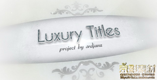 AE模板-12组豪华Logo标志展示片头Luxury Titles Pack