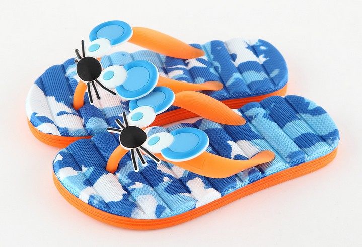 Pantoufles enfants en autre pour été - semelle caoutchouc - Ref 1014591 Image 9