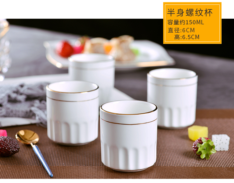 Jingdezhen tableware creative hotel table dishes spoon towel plate up phnom penh chopsticks rack in suit style of restaurant