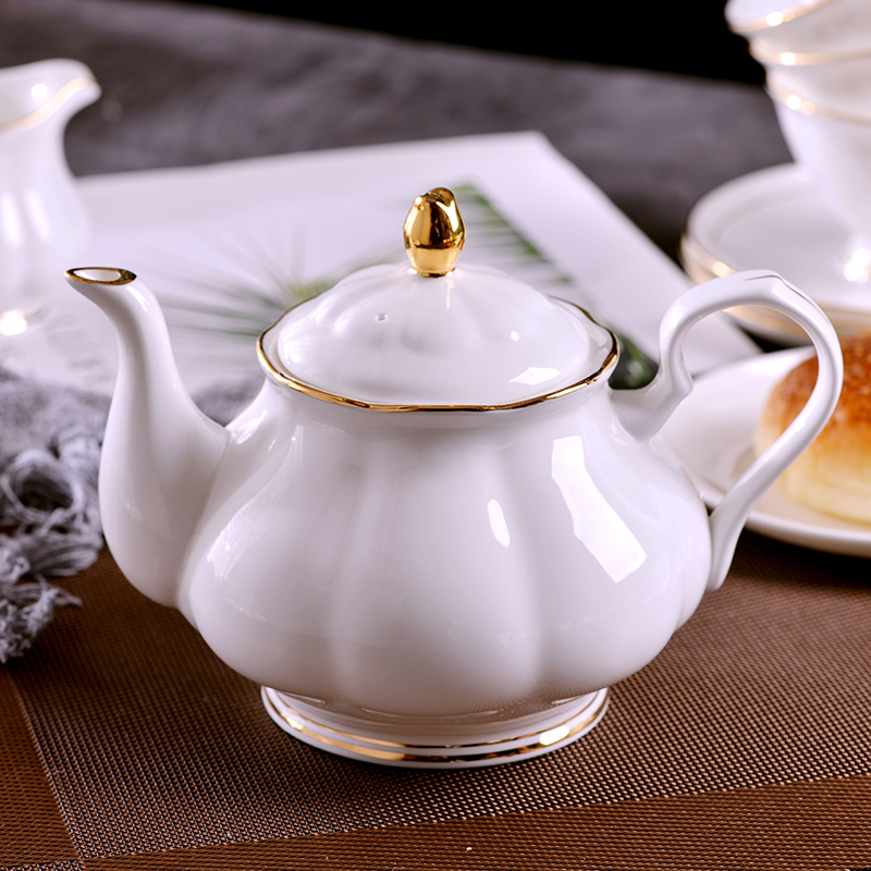 "Manual gold" jingdezhen ceramic coffee set ou up phnom penh household ceramic coffee cups and saucers key-2 luxury suits for