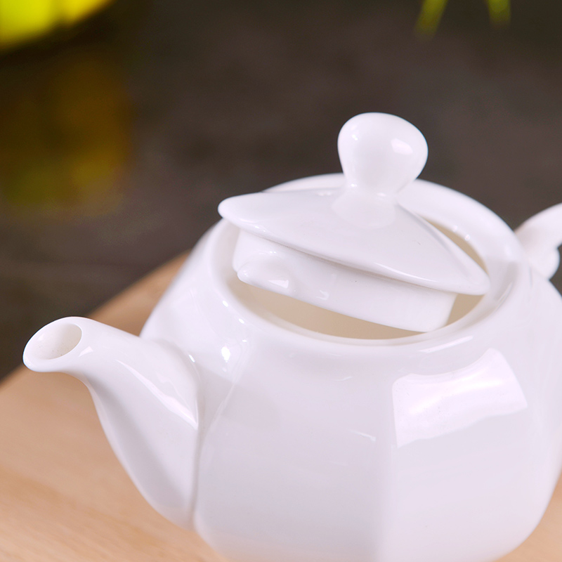Jingdezhen pure creative hand made of a complete set of kung fu tea set suit household contracted ceramic teapot tea cups