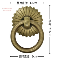 Медная модель с медной иглой типа 2 см.