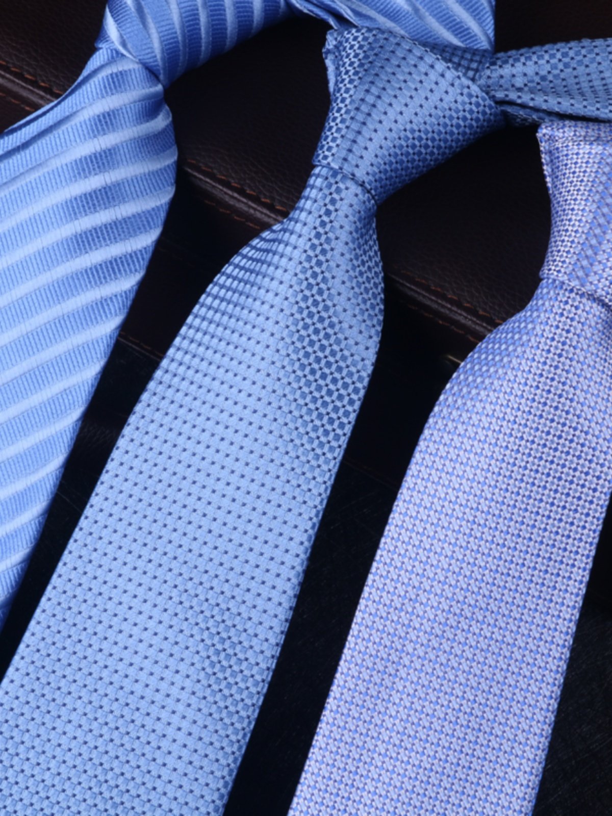 Hand-Tied Zipper Style Men's Silk Tie, Mulberry Silk Necktie, Men's Business Attire, Wedding, Work, Shirt Accessory, Men's Wear