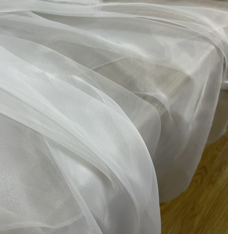 Ogan yarn shoot props wedding dessert decorated white dress background cloth wedding dress pompolate skirt fabric