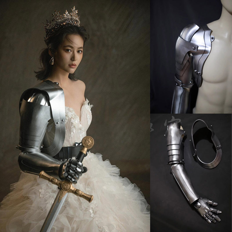 【Creation】 Universal Robotic Arm, Arm, Arm Armor, Props for Filming and Performing Short Dramas, Cosplay, Robotic Hand