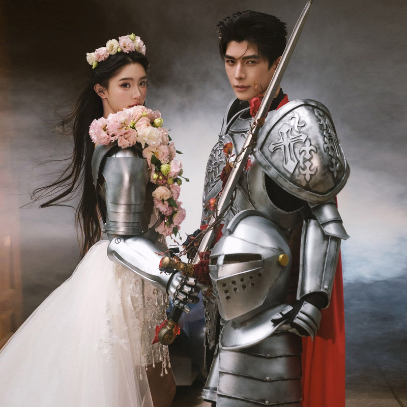 Medieval Armor Mechanical Arm, Knight Armor Universal Mechanical Arm, Wedding Photography Cosplay Shooting Props