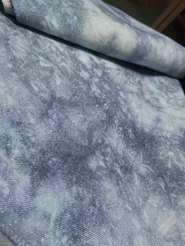 [Предзаказ] Немецкий флэш-лен ZW, отечественный флэш-хлопок, ручная окраска шторм, код 1/4, полукод, нет в наличии